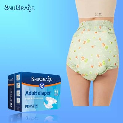 Holen Sie sich kostenlose Proben von SnuGrace Super Absorptionsweich Verdickte Inkontinenz Erwachsenen Windel