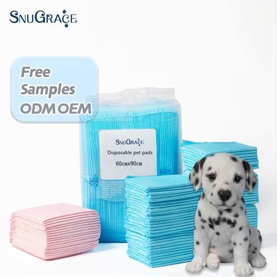 60x60 Einweg-Haustierpad SNUGRACE Absorptions-Wei-Pad für Hunde-Training und Absorption