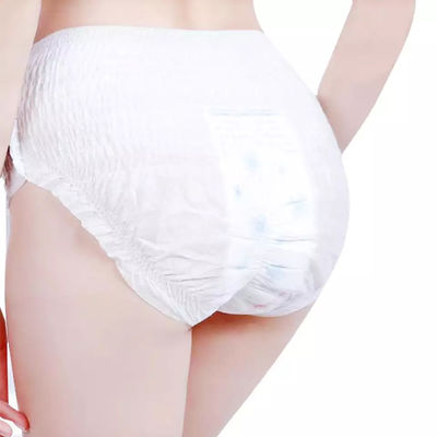 Trockene Oberflächenabsorption Menstruationshöschen mit gedrucktem Design und weichem, atmungsaktivem Material