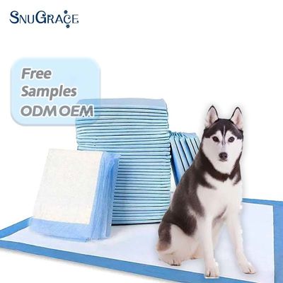 Kostenlose Proben angeboten SnuGrace Geschmacklose Pet Pee Pads für bequeme Welpen Ausbildung