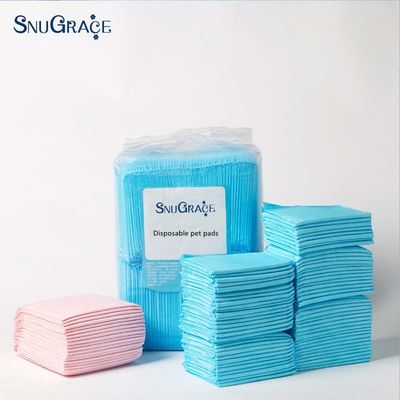 Kostenlose Proben angeboten SnuGrace Geschmacklose Pet Pee Pads für bequeme Welpen Ausbildung