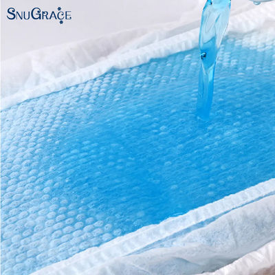 Nicht gewebter Stoff 65G-200G Superabsorber Inkontinenz Alte Windeln Unisex 4000ml