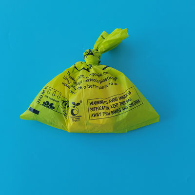 Reinigung leicht biologisch abbaubarer Maisstärke Plastik-Hunde-Kaka-Taschen mit individuellem Druck