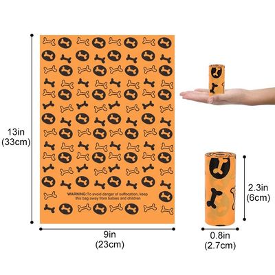 Maßgeschneiderte Größe Akzeptierte Hundemülltasche mit Spender und umweltfreundlichem Material