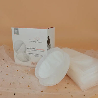 Absorbierende Einweg-Baumwoll-Brustkissen für Frauen, die stillen