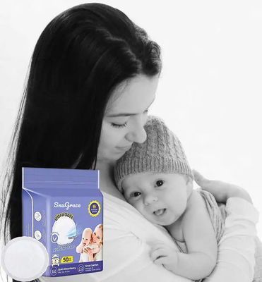 Absorbierende Einweg-Baumwoll-Brustkissen für Frauen, die stillen