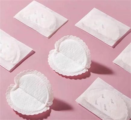 CE-zertifizierte Mutterschaft Frauen Brust Pflege Pad Super Absorption Baumwolle Puerpera Pads