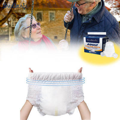 Unisex gedruckte Einwegwindeln für Erwachsene mit extra dickem und superabsorbierendem Material