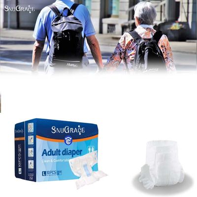 3D-Leckprävention Kanal Einweg-Erwachsenenwindel Großhändler Atmungsmittel Hypoallergen