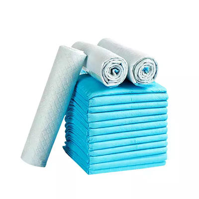 Blaue Einweg-Chucks Pisse Pads für Welpen Hunde Potty Training 20g-120g Profi