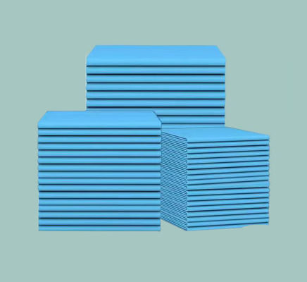 60x90 weiß gedruckt Einweg-Medizinisches Absorptions-Unterkissen für das Erwachsenenbett 6Ply Kernschicht