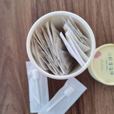 Einweg-Baby-Baby-Oral-Guss-Reinigungsbürste, Baumwoll-Swab-Mund-Zunge-Reiniger