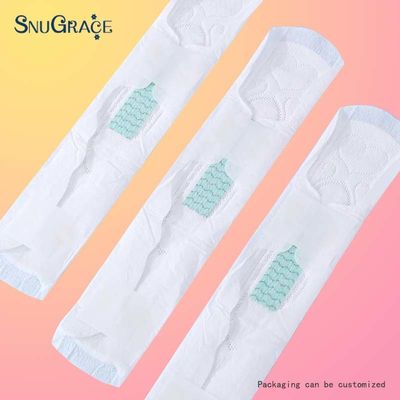SnuGrace Soft Cotton Deodorizing Negativ Ion Bambus Holzkohle Sanitäre Serviette für Frauen