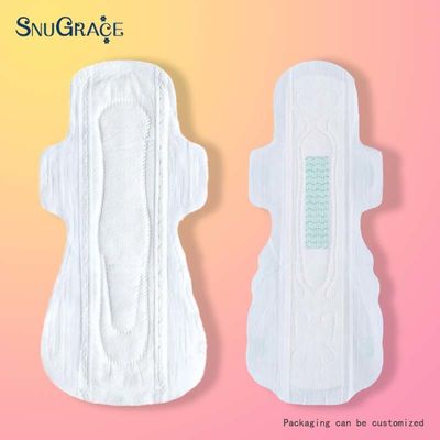 SnuGrace Soft Cotton Deodorizing Negativ Ion Bambus Holzkohle Sanitäre Serviette für Frauen