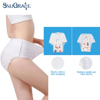 360° Taille Komfort und Super Absorptionsfähigkeit Erwachsene Damen Einweg-Menstruationshose Kern