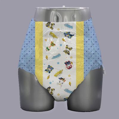 USA Fluff Pulp Super Absorbent 6500ml Erwachsenenwindel für maximalen Komfort und Schutz