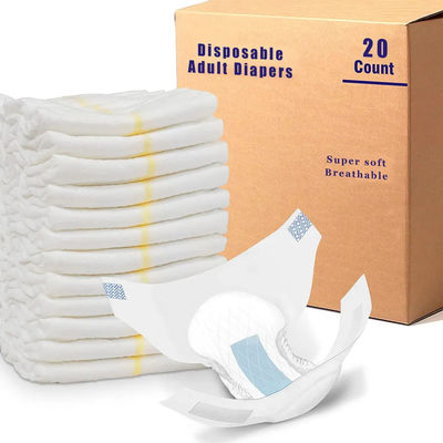 Printed OEM ODM Akzeptable 6000ml Große Erwachsene Windel mit 3D Leckpräventionskanal