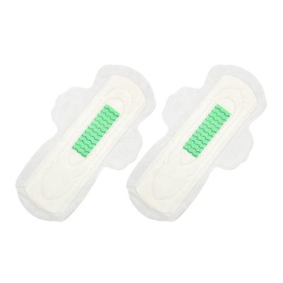 Negative grüne Anion-Chips gesunde Einweg-Baumwoll-Sanitäre Servietten für Frauen im Jahr 2023