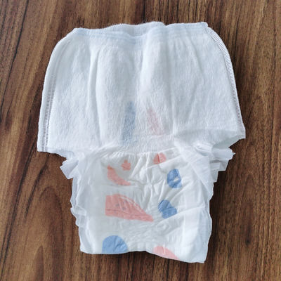 Einweg-Menstruationshose mit Atmungsanhänger Menstruationsunterwäsche in Weiß OEM ODM