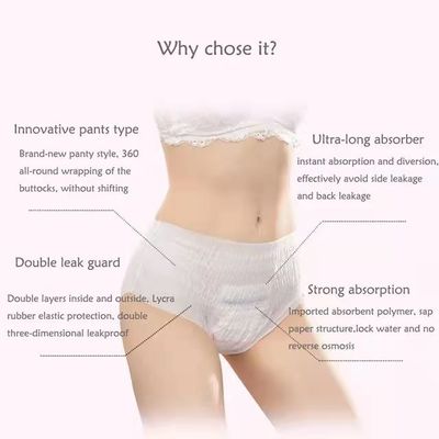 Atemberaubende weiße Einweg-Phasen für Frauen für OEM-ODM-Distributionsbedürfnisse