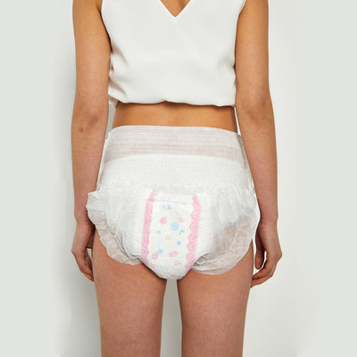 Erwachsene Flusspulpe Damen Menstruationsunterwäsche Sanitärkissen Hosen Einweg-Periode Hosen