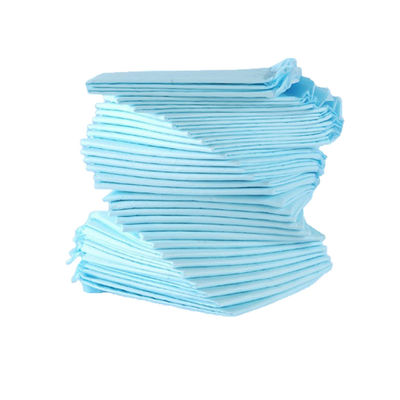 Individuelles Einweg-Unterpad mit starker Absorption in blauer Farbe für S M L XL Größen 60*60