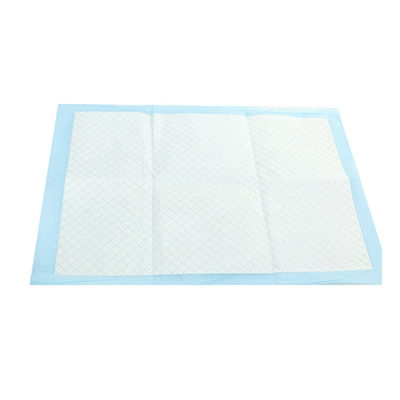 Hohe Absorptionsfähigkeit 5 PLY Einweg-Druck-Unterkissen für Inkontinenzgruppe Urinabsorption