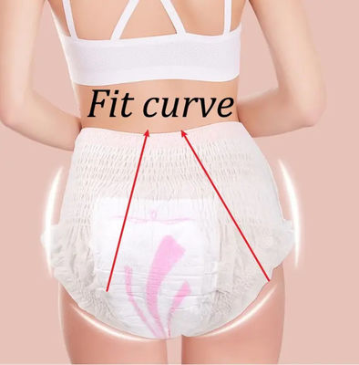 Super weiche Einweg-XL-Damenhöschen zur Unterstützung der Menstruation über Nacht
