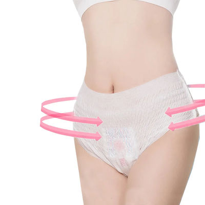 OEM Menstruationshose Lady Mädchen Periode Absorbierende Unterwäsche Ziehen Sie sich Briefe Periodehose