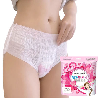 Baumwoll-Menstruationshöschen für Frauen Super-Absorbierende Monatliche Periode Sanitäre Serviettenhosen