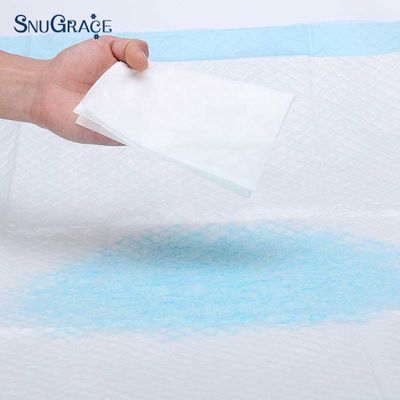 Verstellbares SNUGRACE XL Medizinisches Atmungsanwendbares Weichbaumwollunterdeckel 60x90 Einweg-Absorptions-Dignity-Blatt