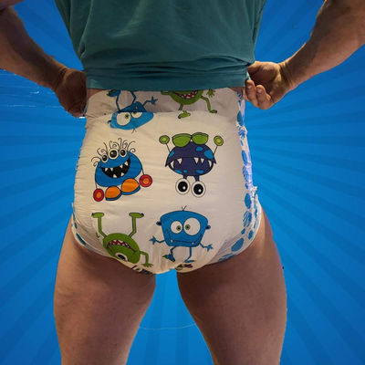 Unisex Ultra Soft Einweg-Inkontinenzwindel für Erwachsene mit 3D-Leckenschutzkanal