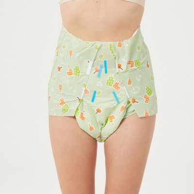 Leckprävention Erwachsene Baby Windeln Muster für OEM ODM akzeptabel gesticktes Design