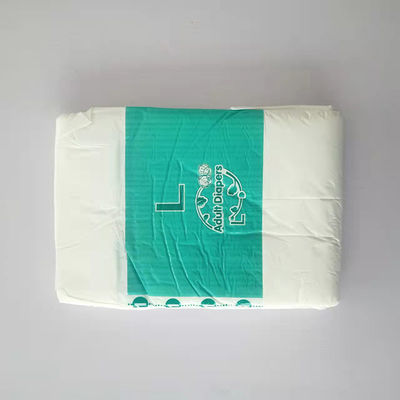 High Absorbency Inkontinenz Erwachsene Windel in weißem Material mit Japan SAP