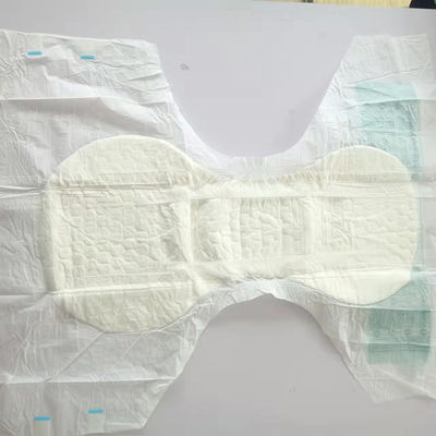 High Absorbency Inkontinenz Erwachsene Windel in weißem Material mit Japan SAP