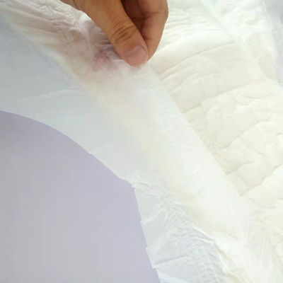 High Absorbency Inkontinenz Erwachsene Windel in weißem Material mit Japan SAP