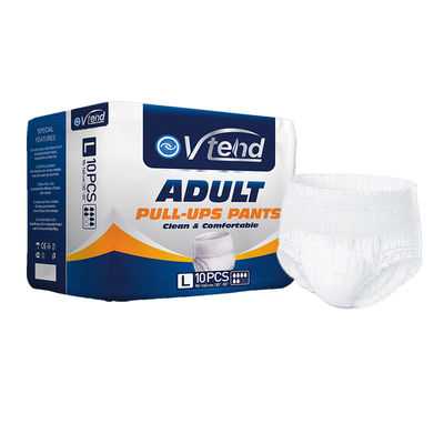 Einweg-Erwachsenen Hose Windel Ultra-weiche trockene Atmung für ältere Menschen ODM OEM Plain Gewebt