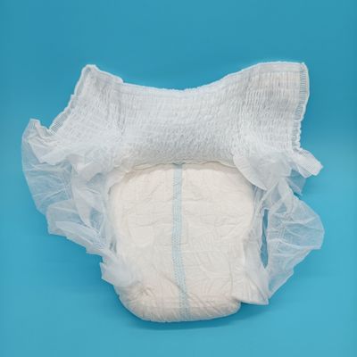 Flusspulpe Grade b Erwachsene Unterwäsche Windel in weißer Farbe für heiße Produkte Frauen Windelhosen