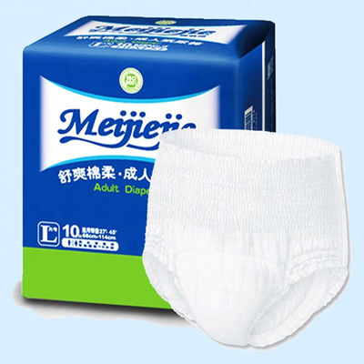 Kostenlose Probe hochabsorbierende gedruckte Erwachsenenhosen Windeln M / L / XL XXL Windeln Windeln