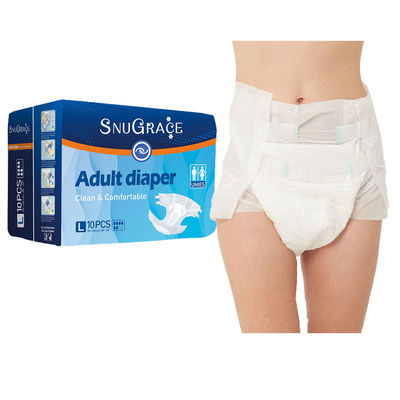 Soft Nowoven Frabic Fluff Pulp Erwachsene Windeln für ältere Menschen