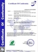 China Tianjin Wholesome Hygiene Products Co.,Ltd. zertifizierungen